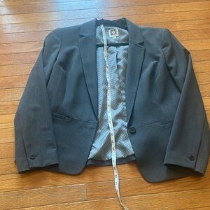 Anne Klein Charcoal Suit Jacket